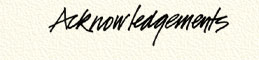 Acknowledgements